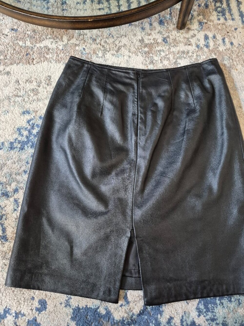 Geninue Lambskin Leather Mini Skirt